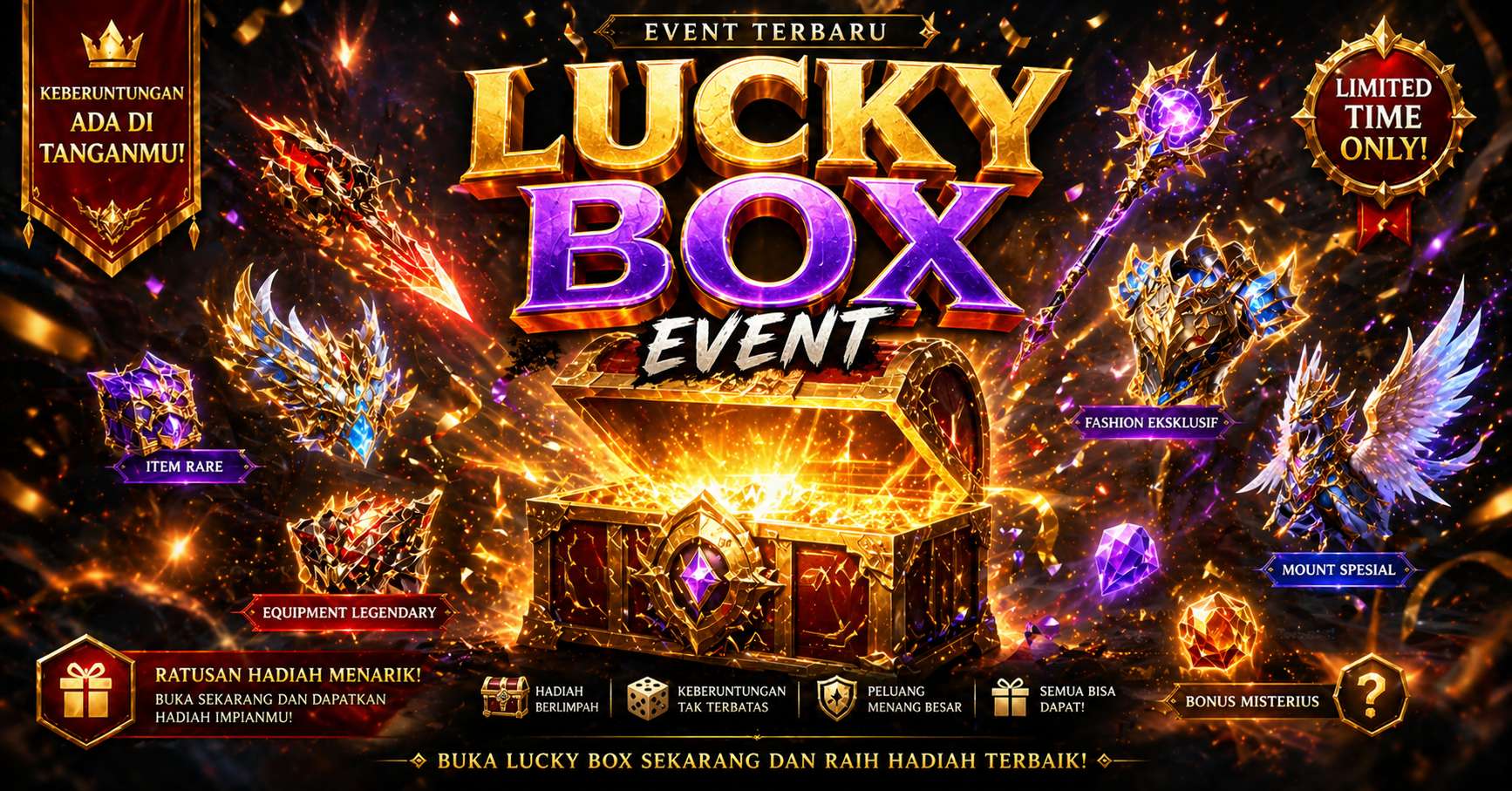 🎁 [EVENT TERBARU] Lucky Box Perfect World 2026 Hadir! Kesempatan Dapat Item Legendaris Menanti!